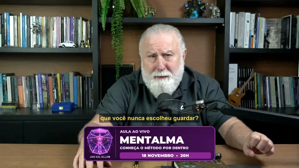 Jan Val Ellam fala sobre a aula O Mentalma por Dentro