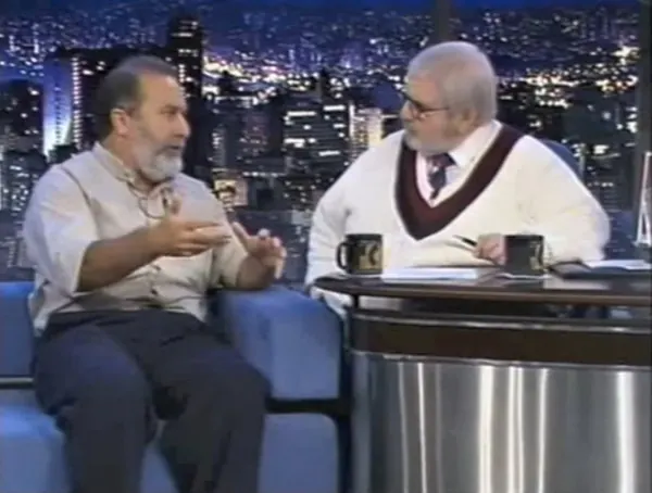 Jan no Programa do Jô Soares em 2004